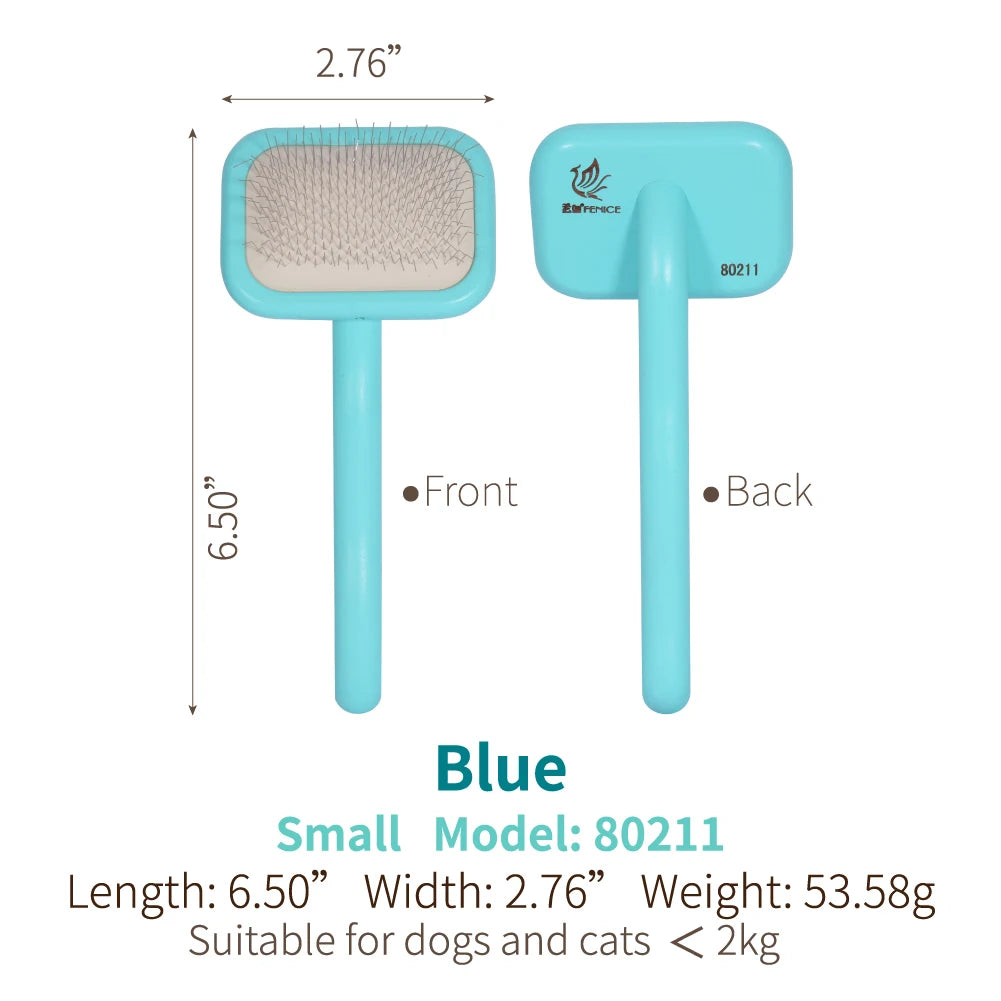 Wooden Handle Needle Comb For Pet