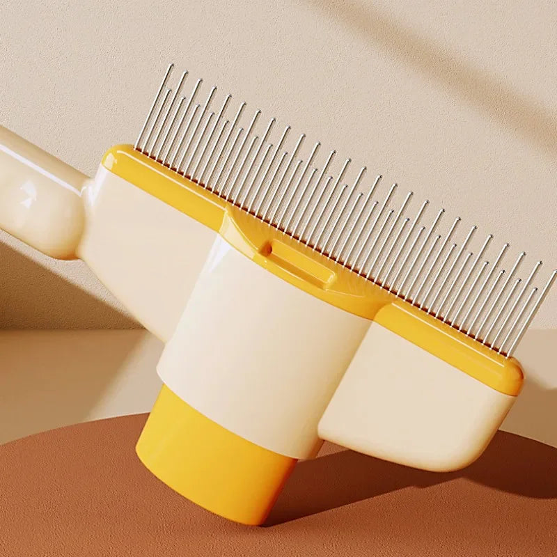 Pet Hair Remover One Button Self-cleaning Brush