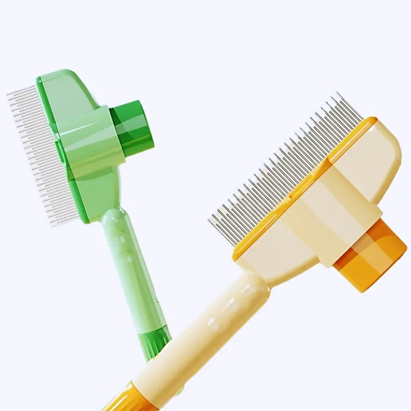 Pet Hair Remover One Button Self-cleaning Brush