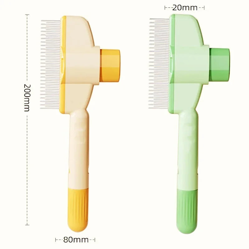 Pet Hair Remover One Button Self-cleaning Brush