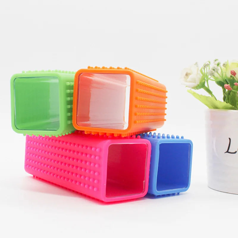Reusable Silicone Pet Hair Remover – Effortless Fur Cleanup for Home & Car